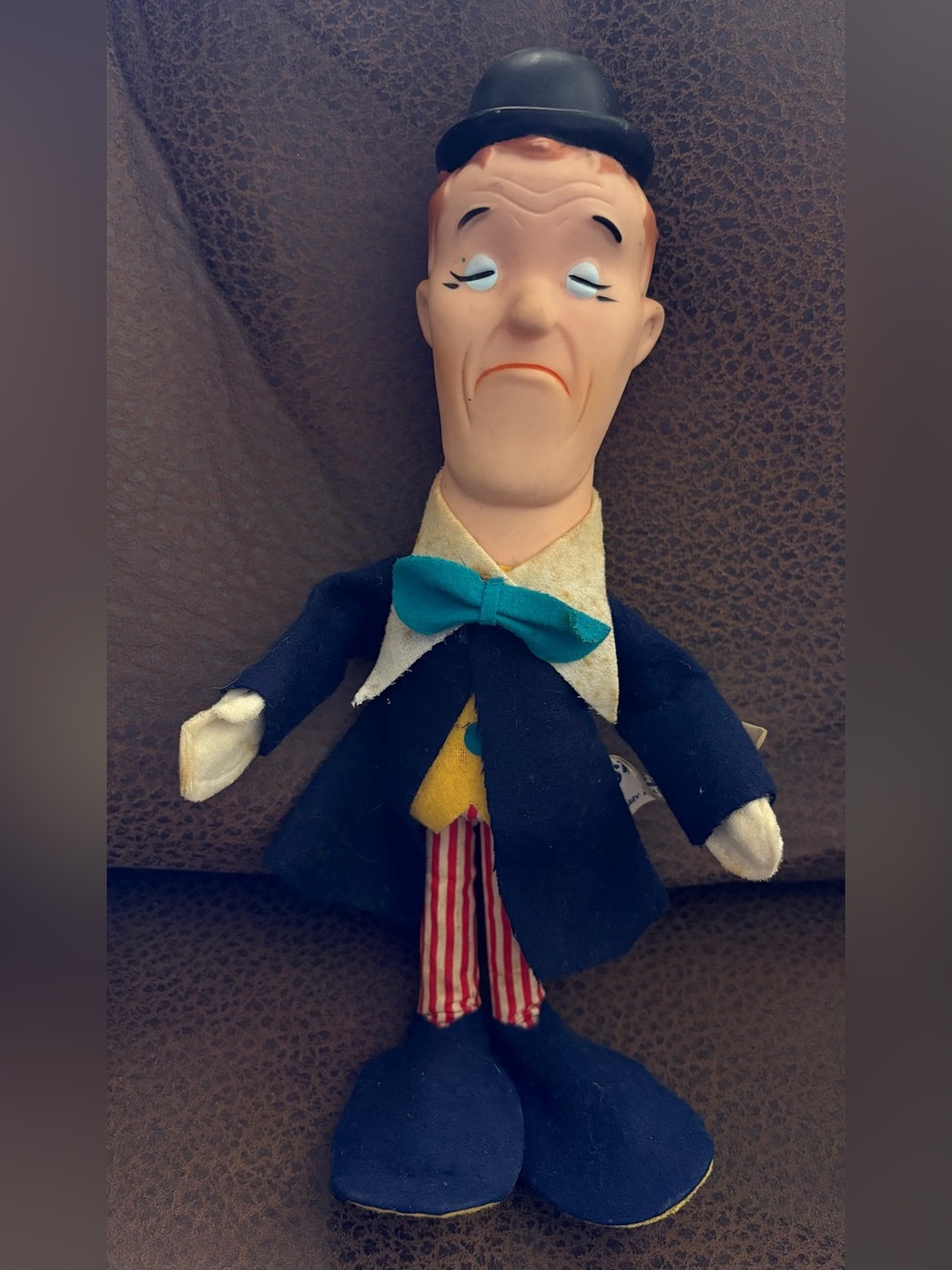 Vintage Stan Laurel Bend’em Doll